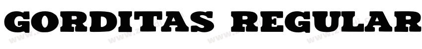 Gorditas Regular字体转换